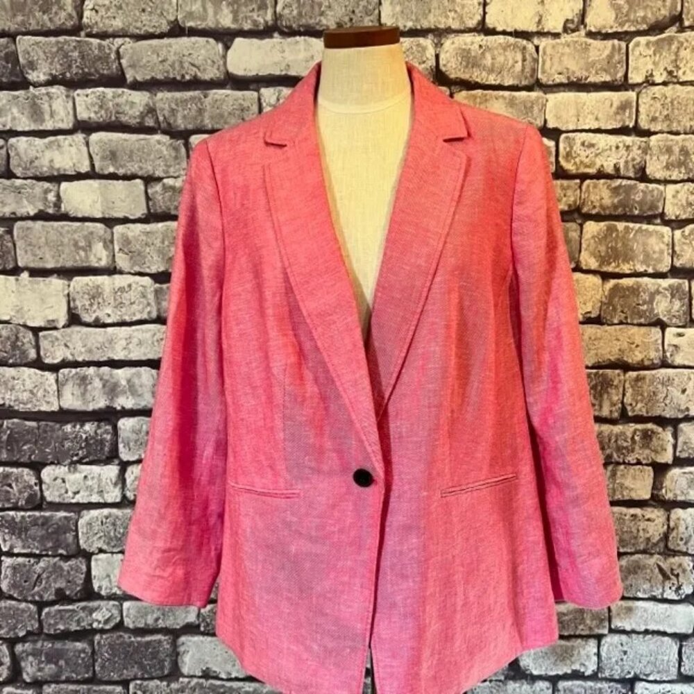 NWT Women's Pink Talbot Blazer